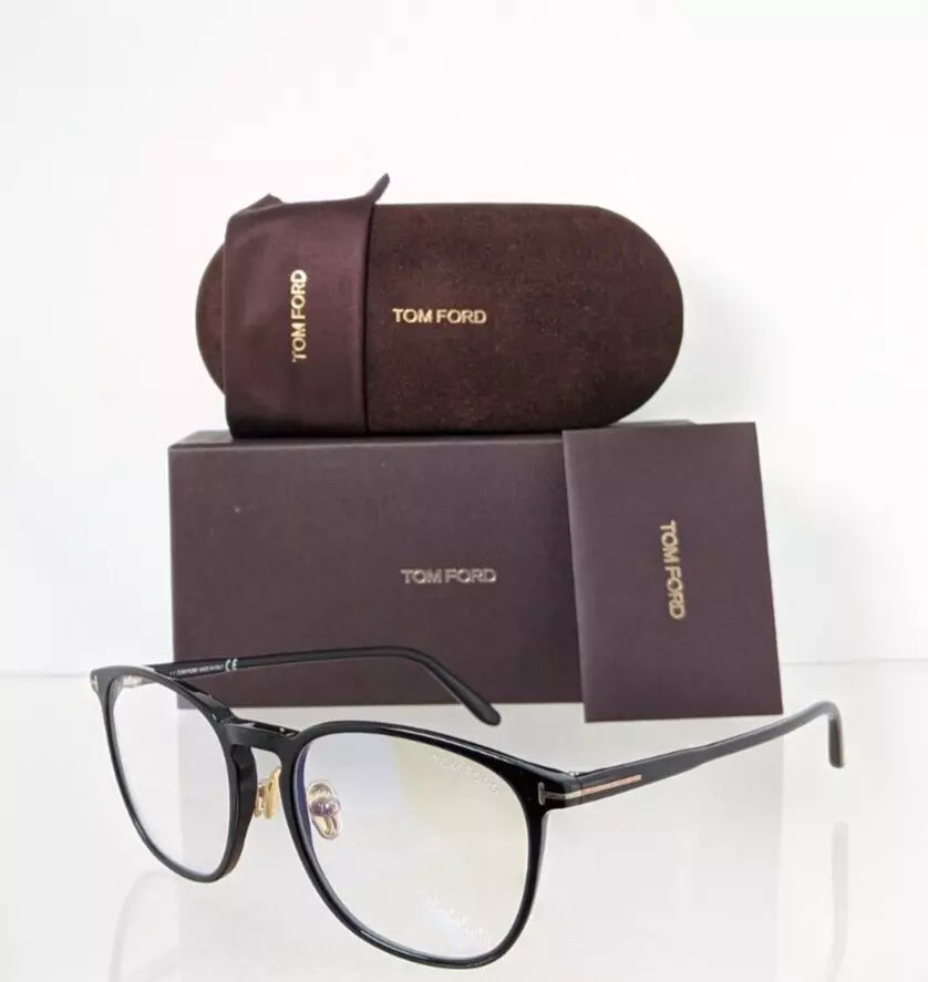 New Authentic Tom Ford TF 5700 Eyeglasses 001 Frame FT 5700-B 52mm Frame