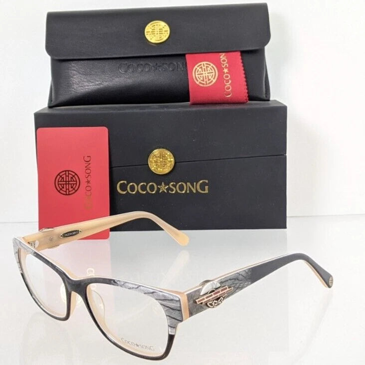 Brand New Authentic COCO SONG Eyeglasses Sunset Horizon Col. 1 55mm CV160