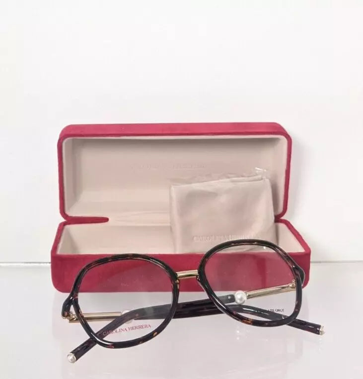 Brand New Authentic Carolina Herrera Eyeglasses CH 0080 Col. 086 53mm Frame