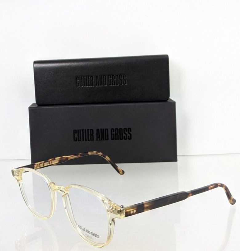 Brand New Authentic CUTLER AND GROSS OF LONDON Eyeglasses C : 1312 C:03 47mm