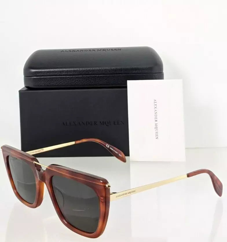 Brand New Authentic Alexander McQueen Sunglasses Edge AM0169S 002 54mm 0169