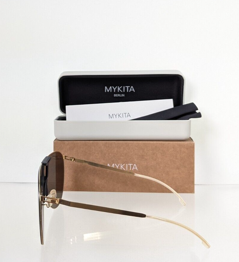 Brand New Authentic MYKITA Mylon Hybrid Agave Col. 315 Gold Frame