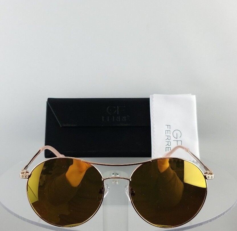 Brand New Authentic GF FERRE Sunglasses GFF 1138 003 Rose Gold 53mm Frame