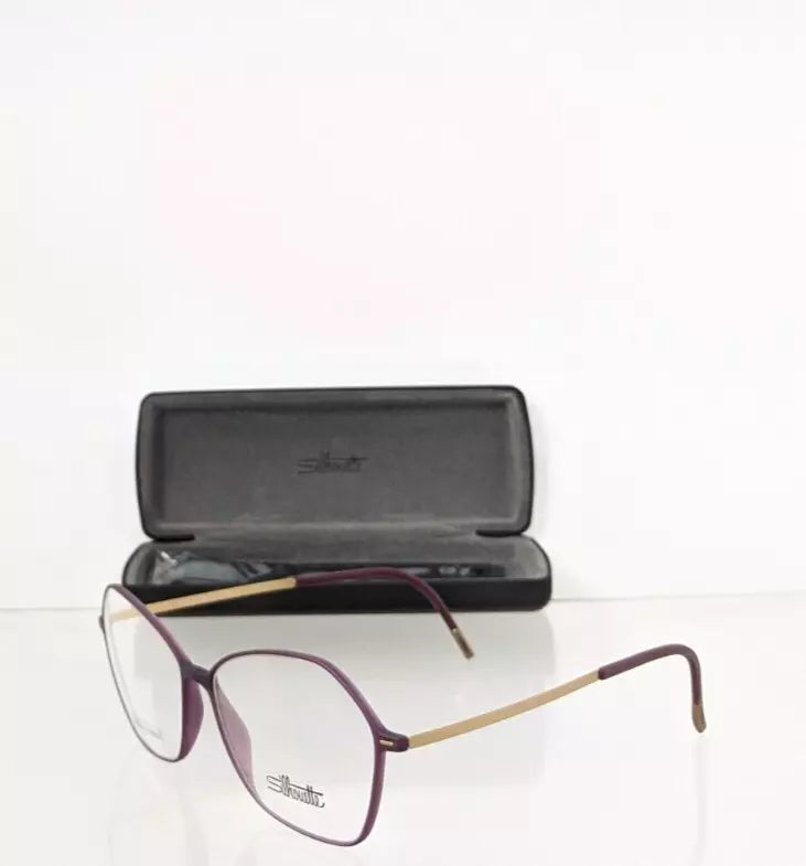 Brand New Authentic Silhouette Eyeglasses SPX 1591 75 4140 Titanium Frame 55mm