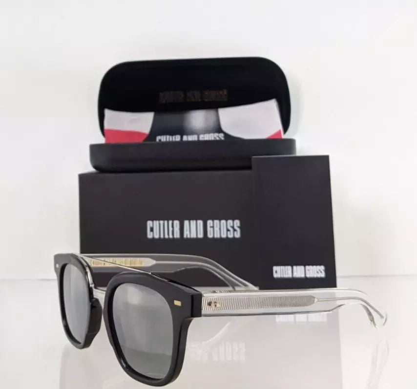 Brand New Authentic CUTLER AND GROSS Sunglasses M : 1297 C : 01 48mm Frame