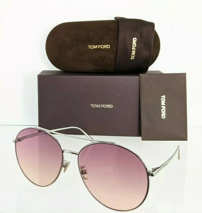 Brand New Authentic Tom Ford Sunglasses FT TF 0757 16F TF757 Cleo 61mm Frame