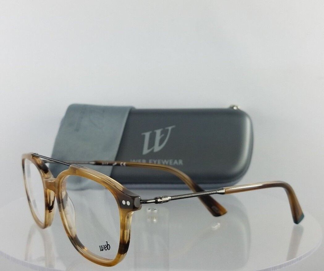 Brand New Authentic Web Eyeglasses WE 5219 Col. 047 Brown 51mm