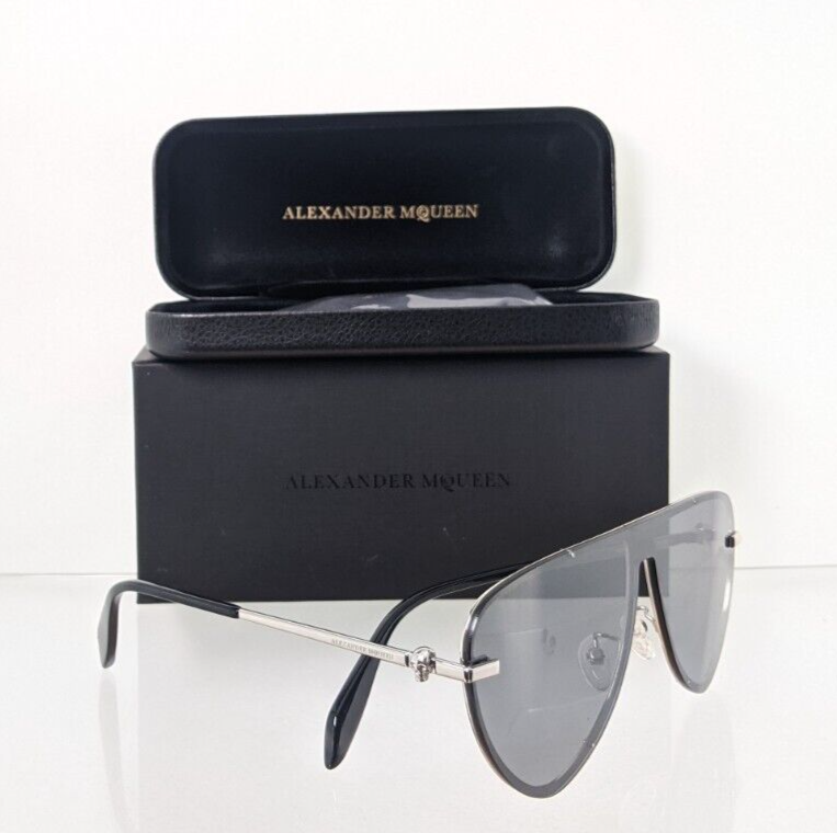 Brand New Authentic Alexander McQueen Sunglasses AM 0157 003 99mm Frame