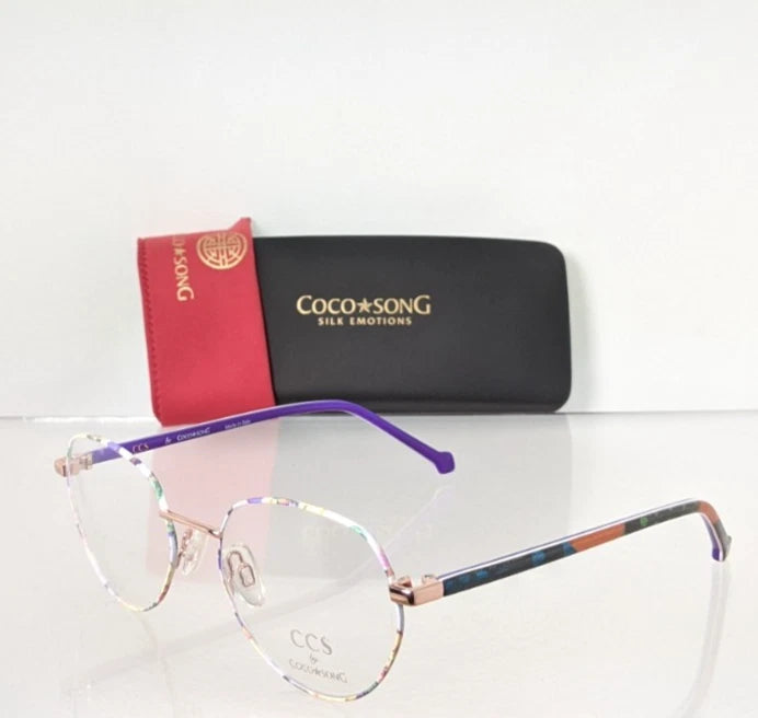 New Authentic CCS by COCO SONG Eyeglasses CCS 144 Col. 2 52mm