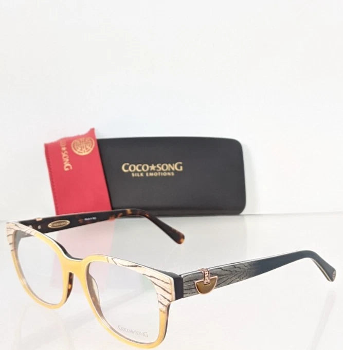 New Authentic COCO SONG Eyeglasses Porcelain City Col. 2 51mm CV154