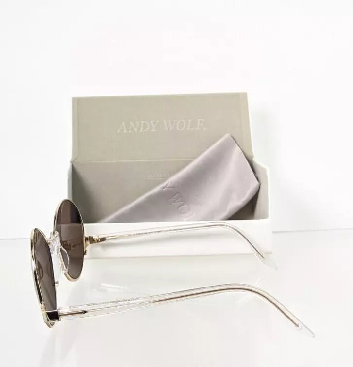 New Authentic Andy Wolf Sunglasses Elodie Col. F White Heat 59mm Austria Frame