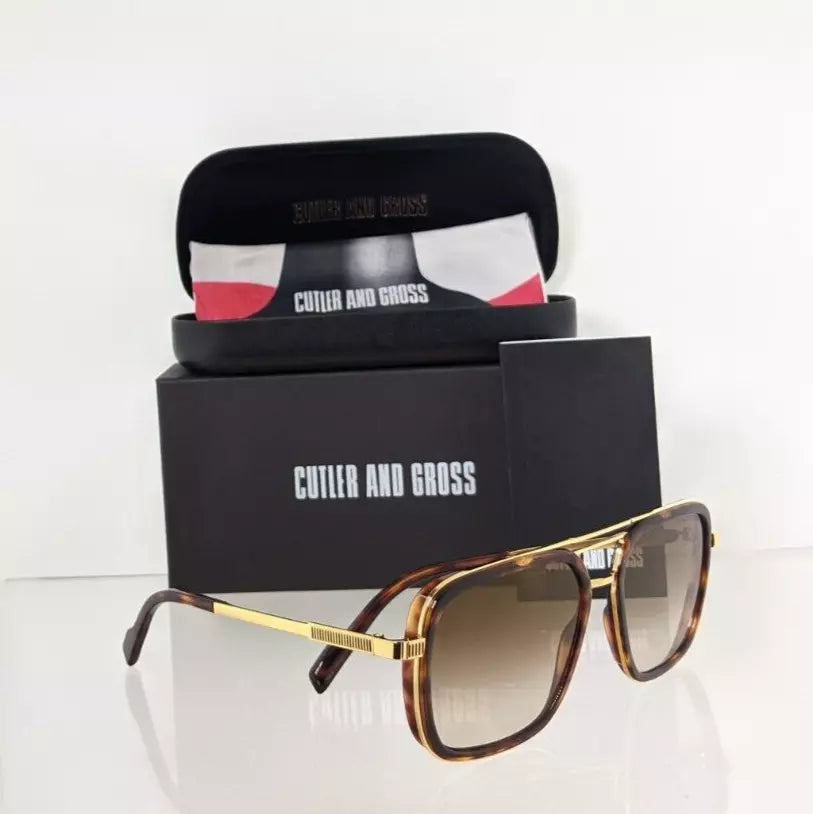 Brand New Authentic CUTLER AND GROSS Sunglasses M : 1324 C : 02 58mm Frame