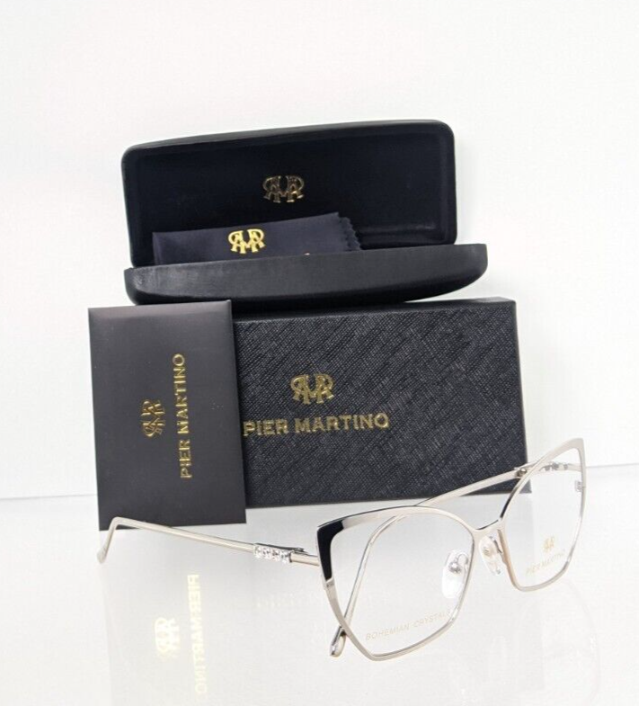 Brand New Authentic Pier Martino Eyeglasses 6698 C2 6689 54mm Italy Frame