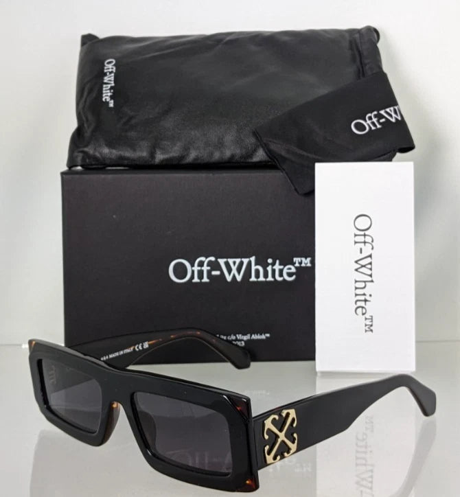 New Authentic OFF WHITE Sunglasses LAUREL 1007 Black 54mm OERI138
