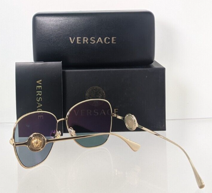 Brand New Authentic Versace Sunglasses Mod. 2256 1002/9C VE2256 60mm Frame