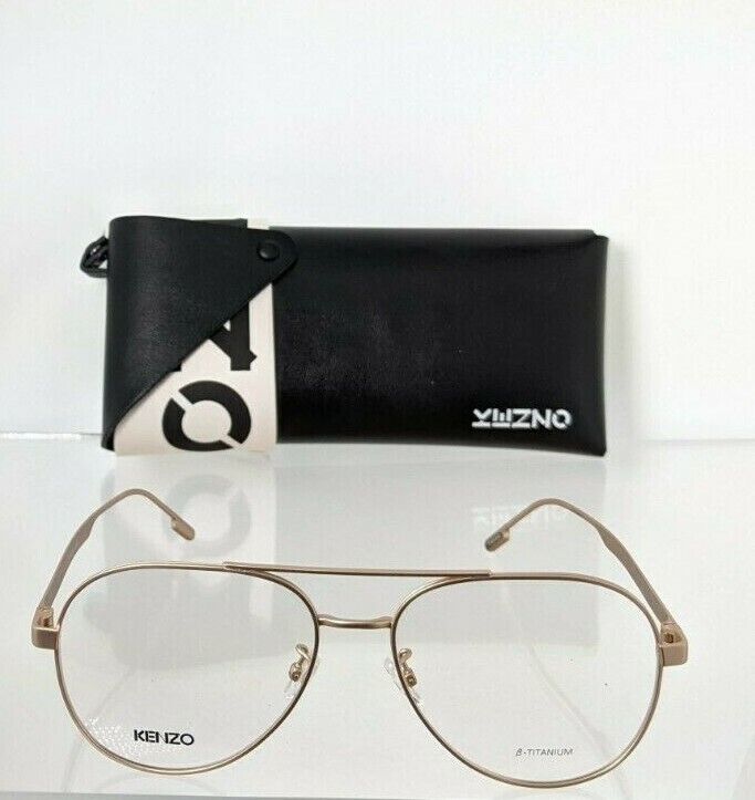 Brand New Authentic KENZO Eyeglasses KZ50115U 029 Frame 50115 Gold 56mm Frame