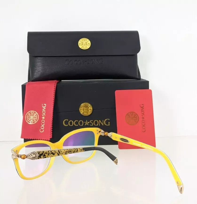 Brand New Authentic COCO SONG Eyeglasses Electric Lady Col 2 54mm CV092