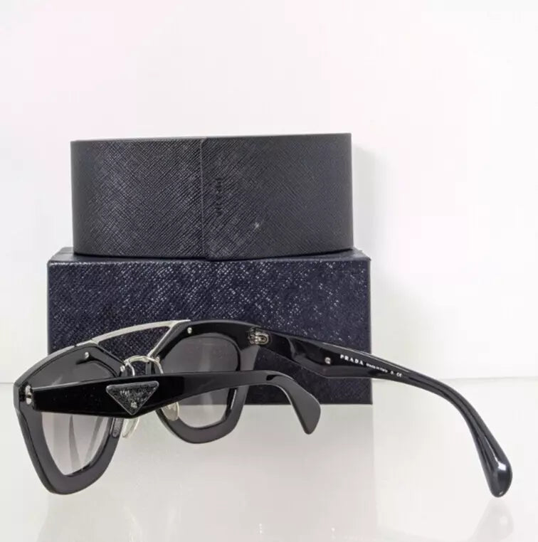 Brand New Authentic Prada Sunglasses SPR 14S Sunglasses 1AB - 0A7 Black Frame