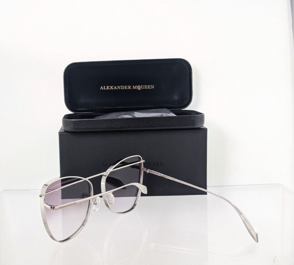 Brand New Authentic Alexander McQueen Sunglasses AM 0228 003 63mm Frame