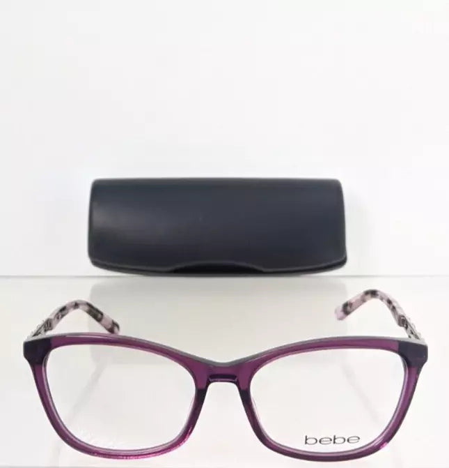 New Authentic BEBE Eyeglasses BB 5174 500 PLUM 55mm Frame