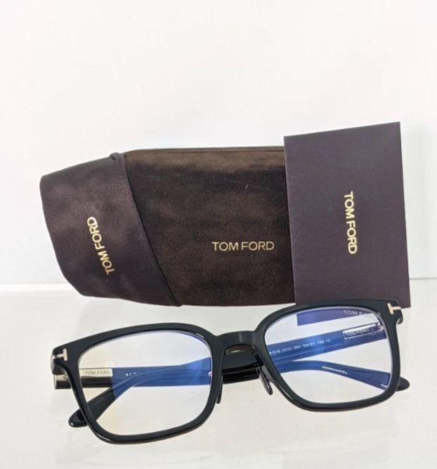Brand New Authentic Tom Ford TF 5859 Eyeglasses 001 Frame FT 5859-D-B 53mm