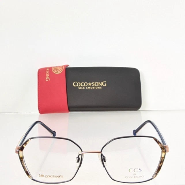 New Authentic CCS by COCO SONG Eyeglasses CCS 138 Col. 1 52mm