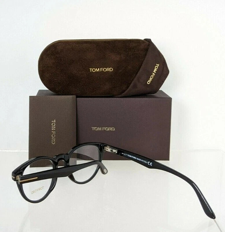 Brand New Authentic Tom Ford TF 5525 Eyeglasses 5525 001 FT 48mm Frame