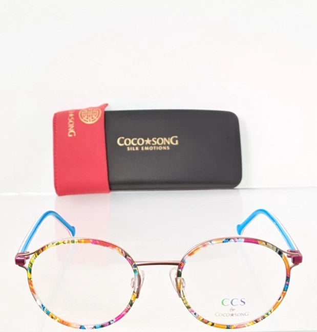 New Authentic CCS by COCO SONG Eyeglasses CCS 132 Col. 4 50mm