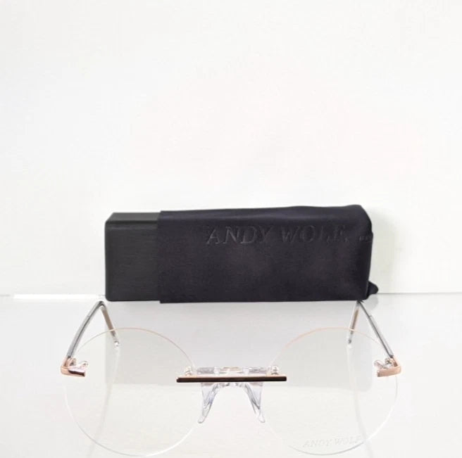New Authentic Andy Wolf Eyeglasses EPSTEIN Col. c Hand Made Austria 52mm Frame