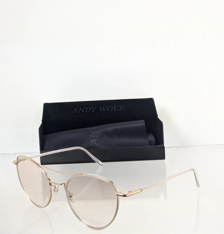 New Authentic Andy Wolf Eyeglasses 4717 Col. B Verena Hand Made Austria 53mm