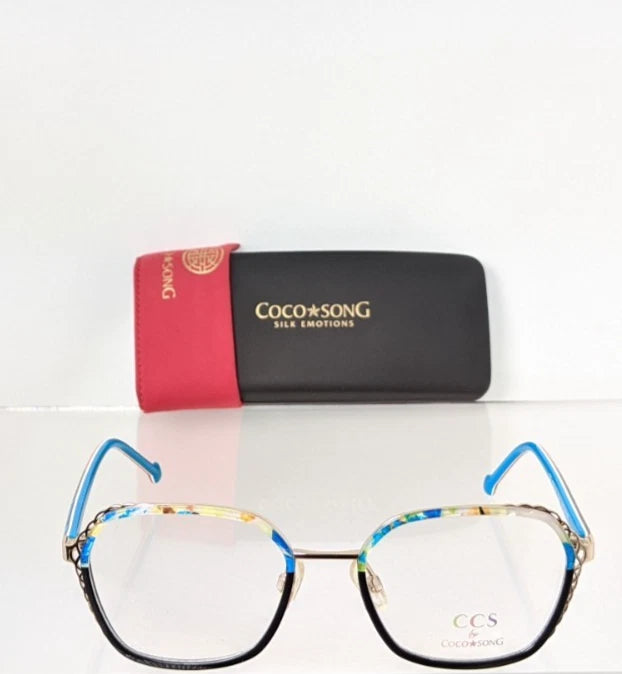 New Authentic CCS by COCO SONG Eyeglasses CCS 131 Col. 1 52mm