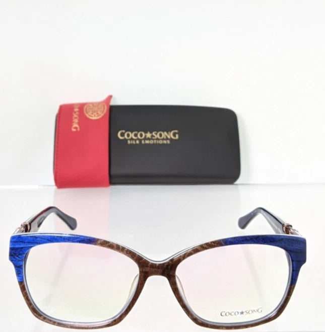 New Authentic COCO SONG Eyeglasses Crystal Trouble Col. 2 55mm CV163