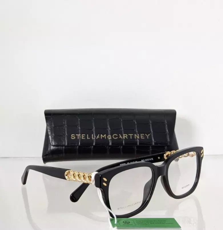 New Authentic Stella McCartney Eyeglasses SC 50010I 001 50010 Bio Acetate Frame