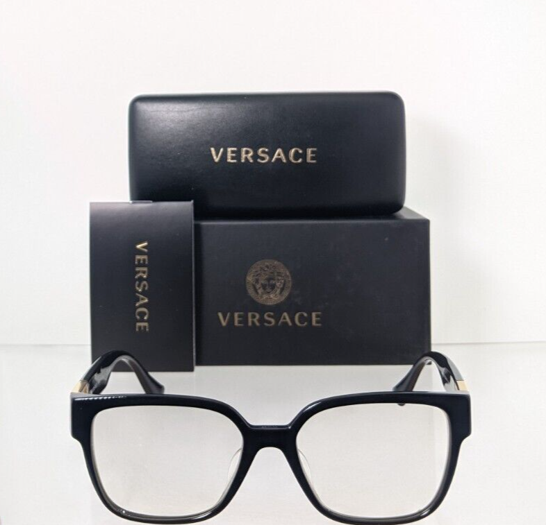 Brand New Authentic Versace Eyeglasses MOD. 3329 GB1 54mm 3329-B Frame