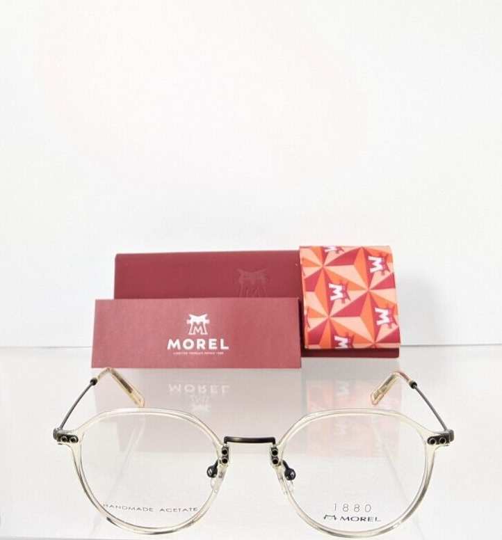 Brand New Authentic Morel Eyeglasses Lightec 60076 DD 05 50mm Frame