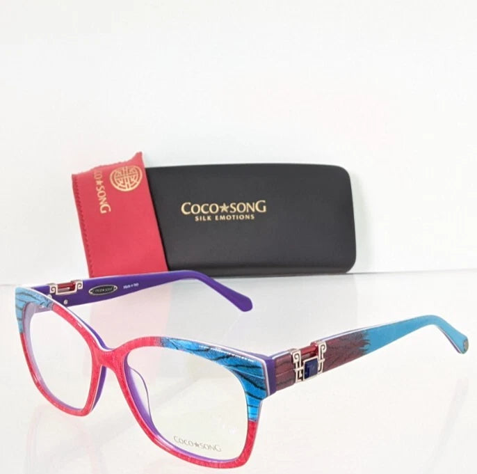 New Authentic COCO SONG Eyeglasses Crystal Trouble Col. 4 55mm CV151