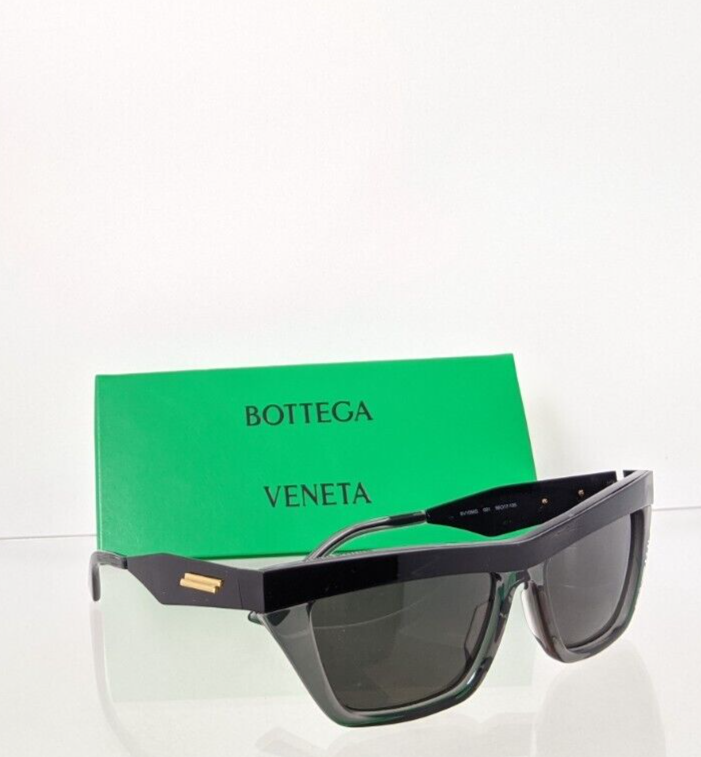 Brand New Authentic Bottega Veneta Sunglasses BV 1056 001 56mm Frame