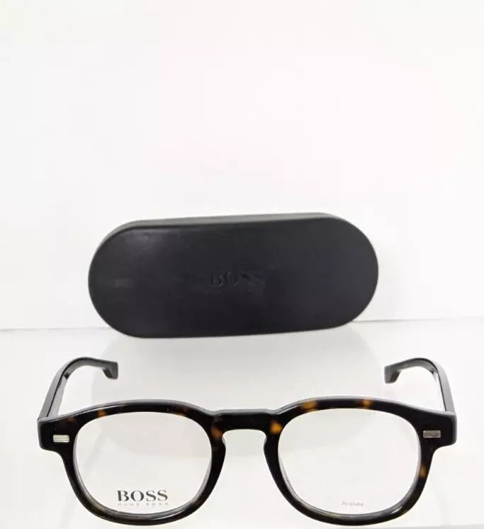 New Authentic HUGO BOSS Eyeglasses 1002 086 Tortoise 47mm Frame