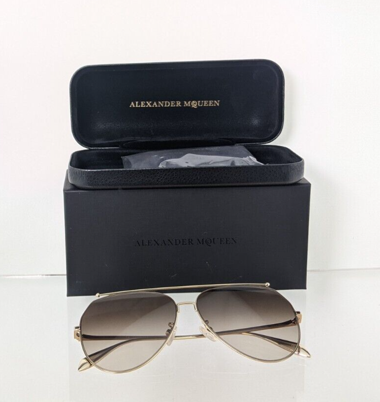 Brand New Authentic Alexander McQueen Sunglasses AM 0316 002 61mm Frame