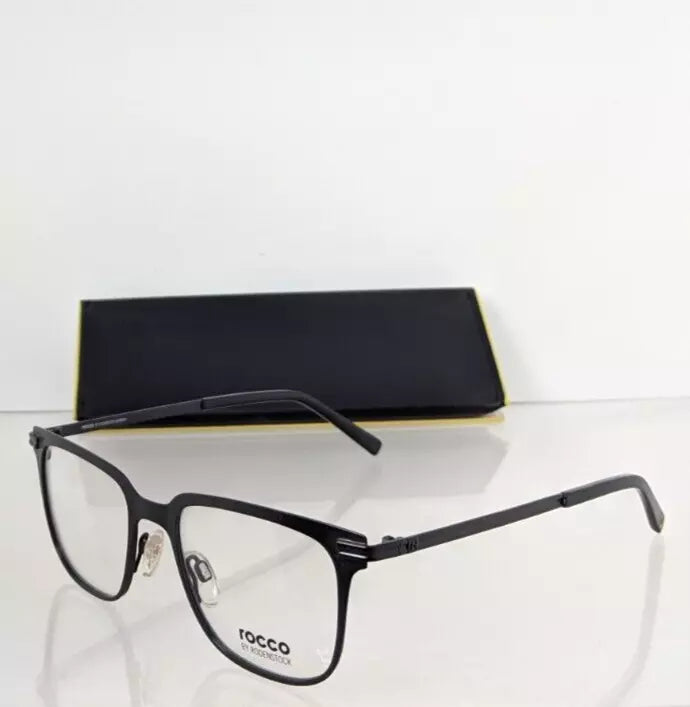 Brand New Authentic Rodenstock Eyeglasses R 206 A Black 48mm Frame