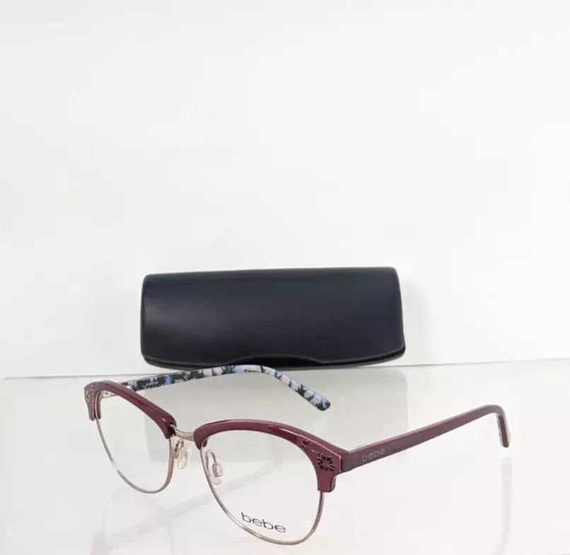 New Authentic BEBE Eyeglasses BB 5162 600 Berry 53mm Frame