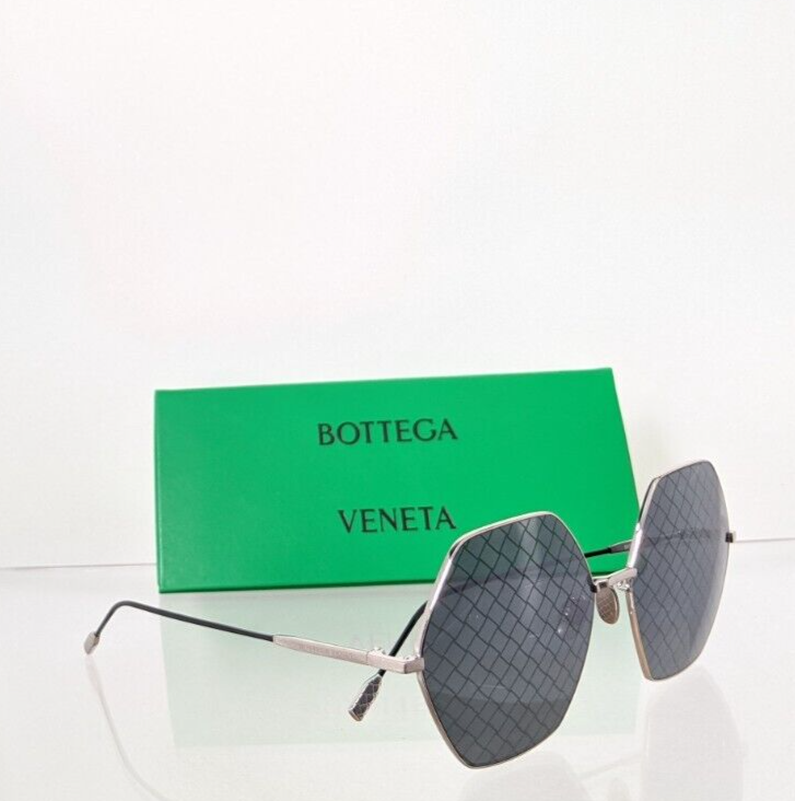 Brand New Authentic Bottega Veneta Sunglasses BV 0201 001 60mm Frame