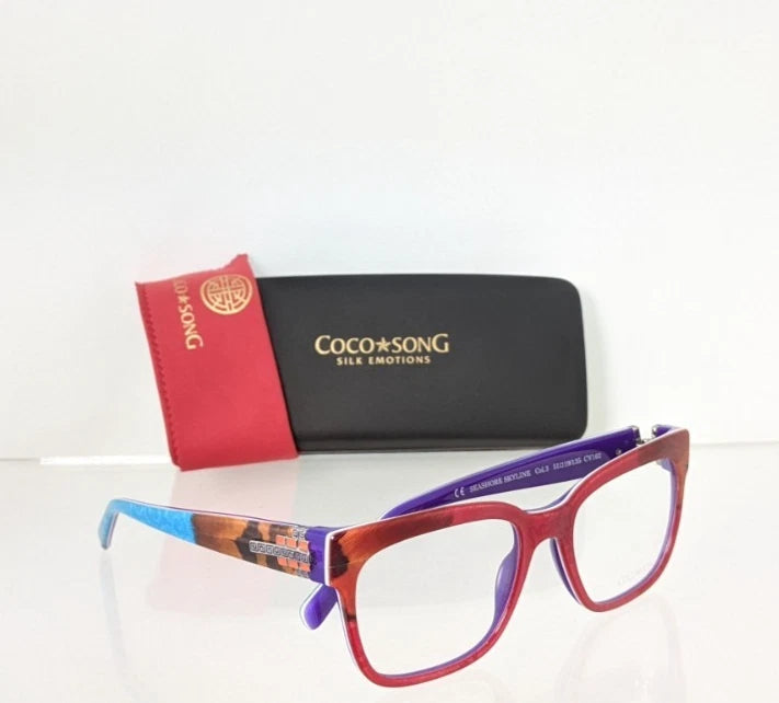 New Authentic COCO SONG Eyeglasses Seashore Skyline Col. 3 51mm CV162
