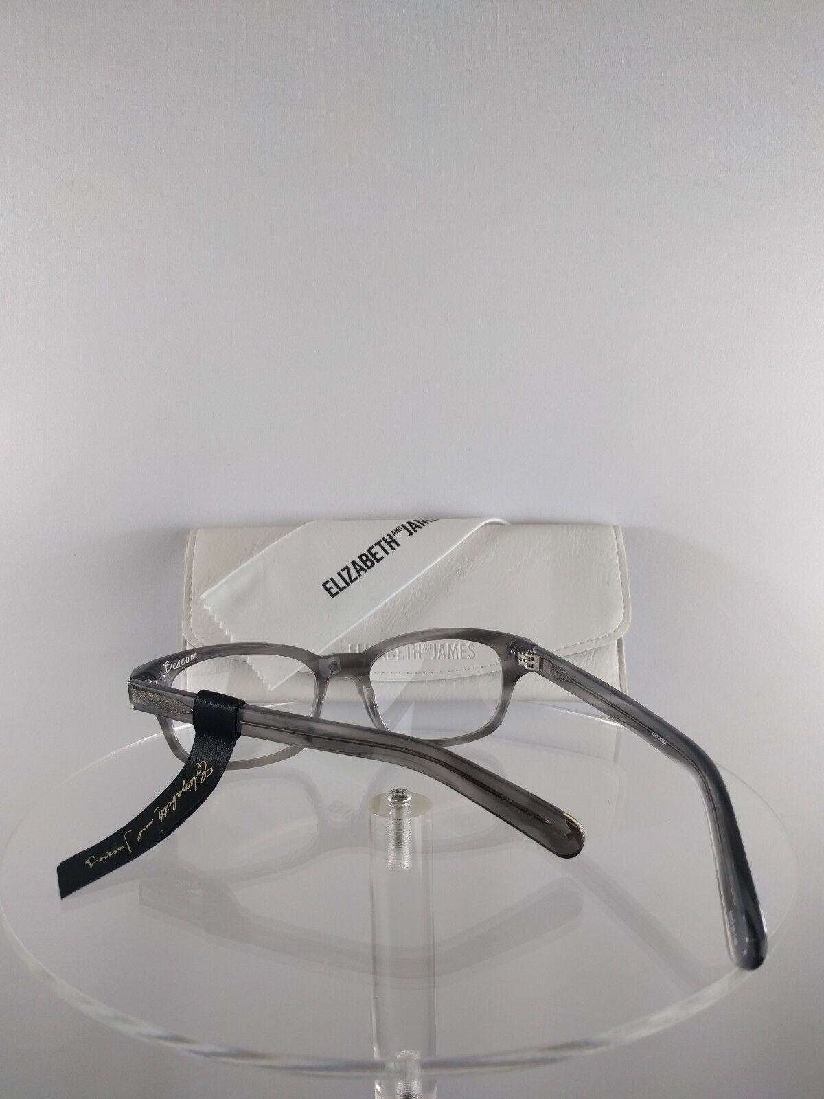 Brand New Authentic Elizabeth and James Eyeglasses Beacom EJO 1140 Gray