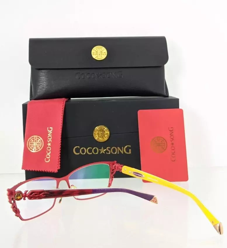 Brand New Authentic COCO SONG Eyeglasses Right Glory Col 3 54mm CV115