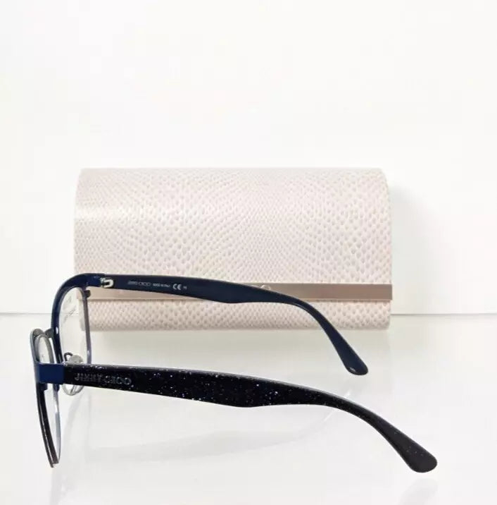 Brand New Authentic Jimmy Choo Eyeglasses 189 JOJ Navy Frame