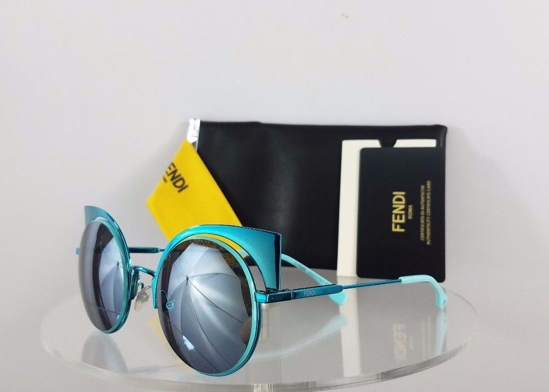 Brand New Authentic Fendi FF 0177/S Sunglasses W5IT7 Blue Frame 53mm 0177