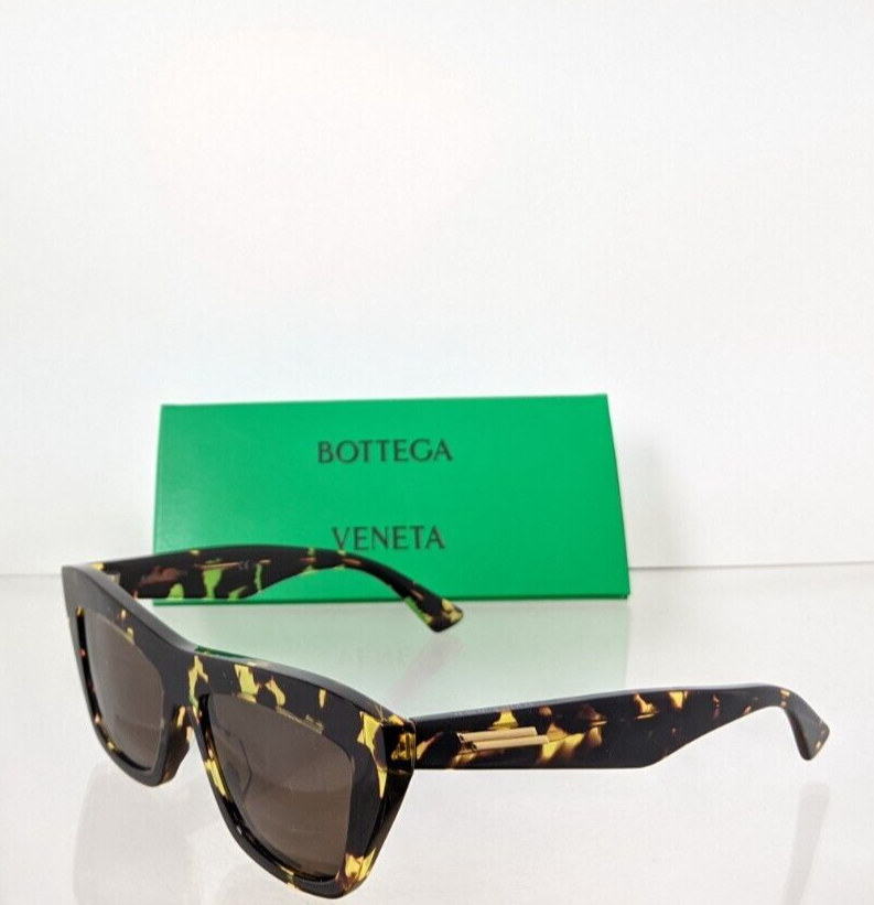 Brand New Authentic Bottega Veneta Sunglasses BV 1121 002 55mm Frame