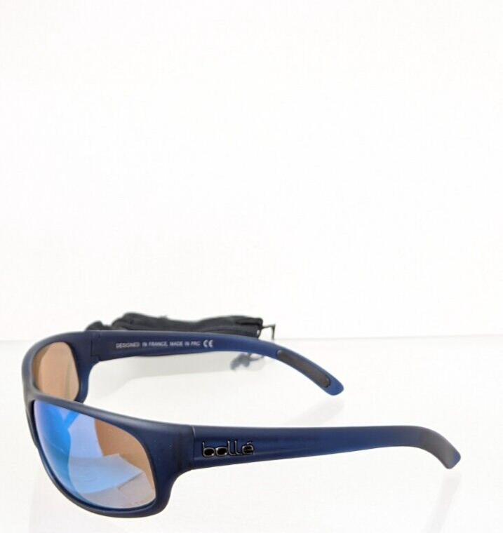 Brand New Authentic Bolle Sunglasses Anaconda Navy Polarized Frame