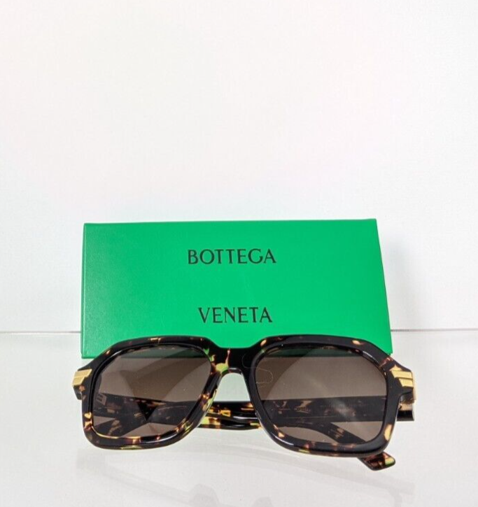 Brand New Authentic Bottega Veneta Sunglasses BV 1123 002 56mm Frame